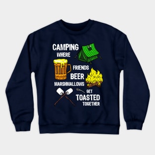 CAMPING ESSENTIALS Crewneck Sweatshirt